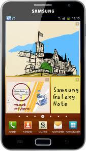 Смартфон Samsung Galaxy Note GT-N7000 Blue - Новоуральск